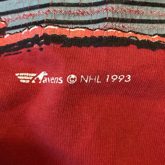 VINTAGE 1993 NHL Detroit redwing’s shirt - Picture 2 of 2